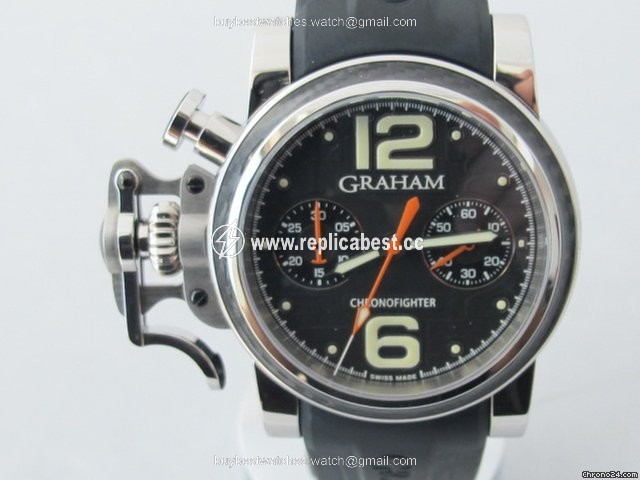 Graham Chronofighter R.A.C. Mens watch Unisex Automatic Steel 2CFCS.B18A.K25B