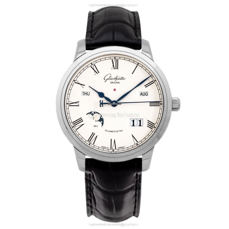 Glashutte Original Senator Perpetual Calendar Mens watch Unisex Automatic Steel 100-02-22-12-05