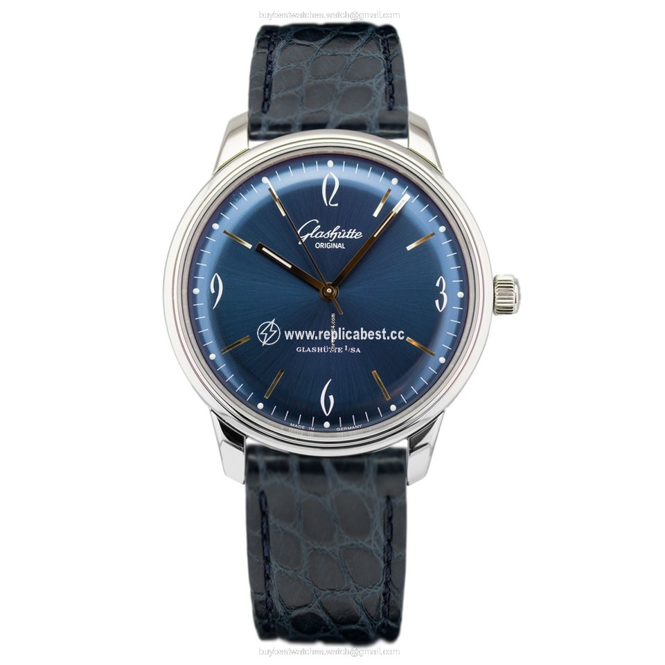 Glashutte Original Sixties Mens watch Unisex Automatic Steel 1-39-52-06-02-04 or 39-52-06-02-04