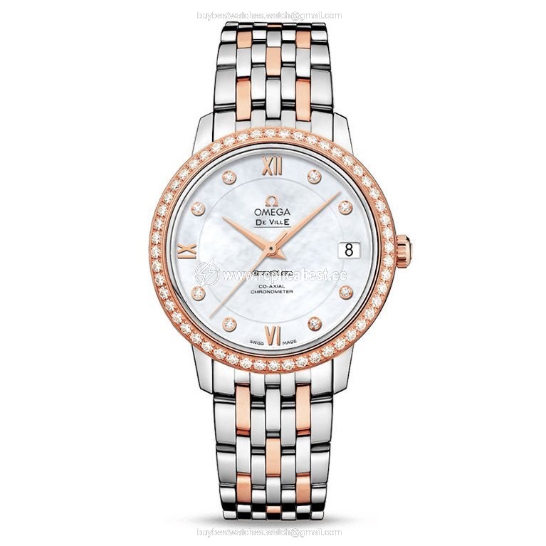 Omega De Ville Prestige Womens watch Automatic Gold Steel 424.25.33.20.55.002
