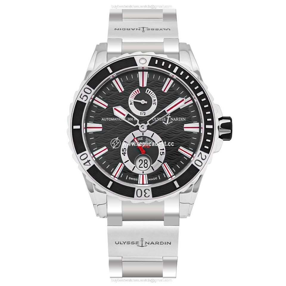 Ulysse Nardin Diver Chronometer Mens watch Unisex Automatic Steel 263-10-7M 92