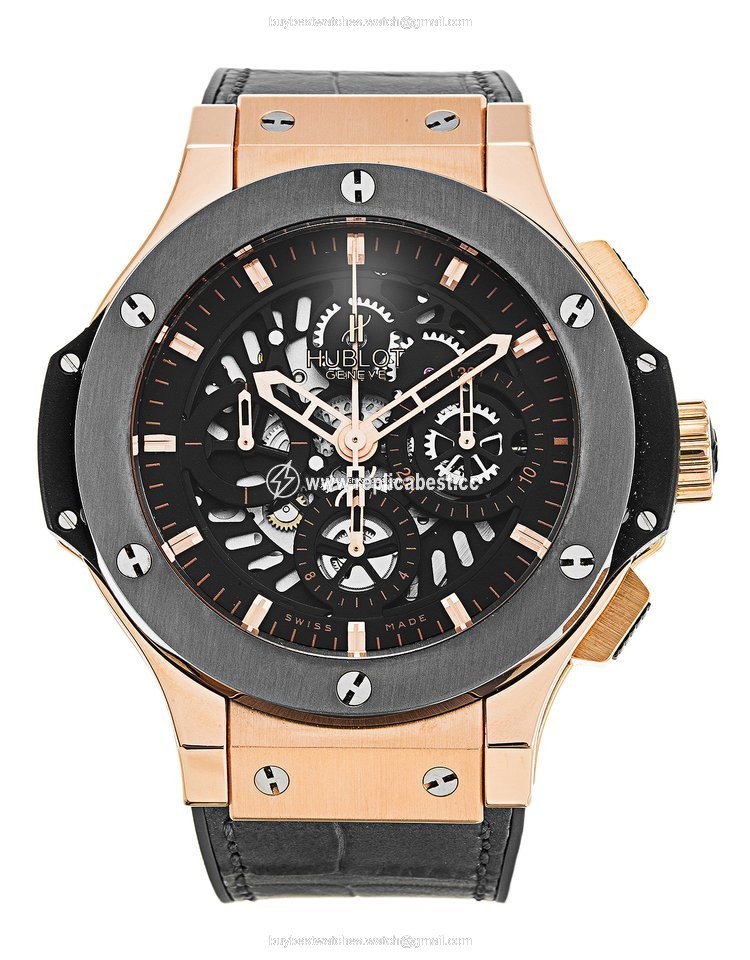 Hublot Big Bang Aero Bang Mens watch Unisex Automatic Rose gold 310.PT.1180.RX
