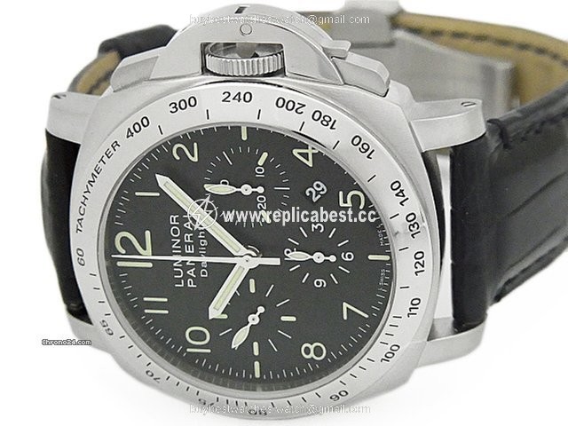 Panerai Luminor Chrono Mens watch Unisex Automatic Steel PAM196