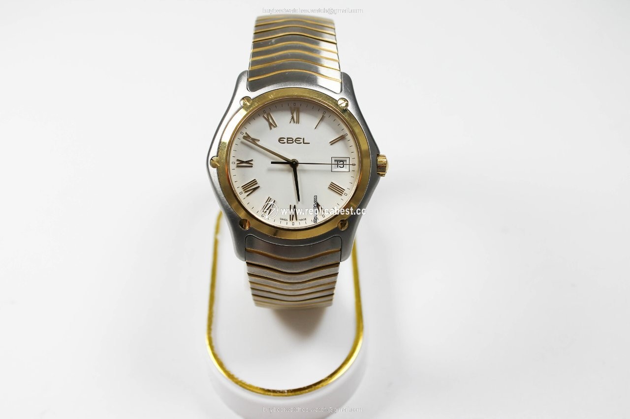 Ebel Classic Mens watch Unisex Quartz Gold Steel 1255F41