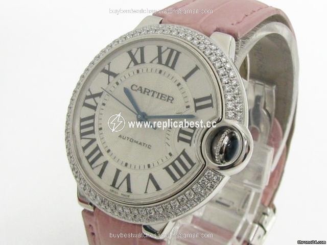 Cartier Ballon Bleu 36mm Womens watch Automatic White gold WE900651