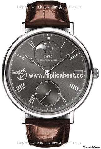 IWC Portofino Hand-Wound Mens watch Unisex Automatic White gold IW544804
