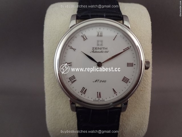 Zenith Elite Ultra Thin Mens watch Unisex Automatic Platinum 39.0013.661