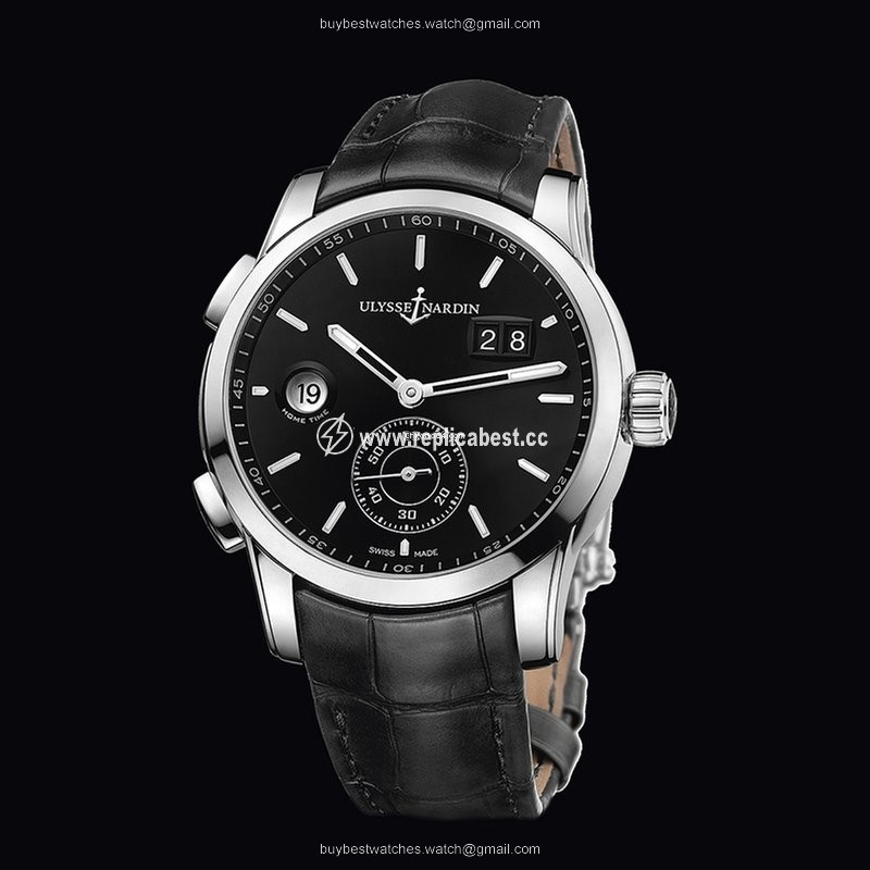 Ulysse Nardin Dual Time Mens watch Unisex Automatic Steel 3343-126-92
