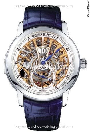 Audemars Piguet Jules Audemars Mens watch Unisex Manual winding Platinum 26356PT.OO.D028CR.01