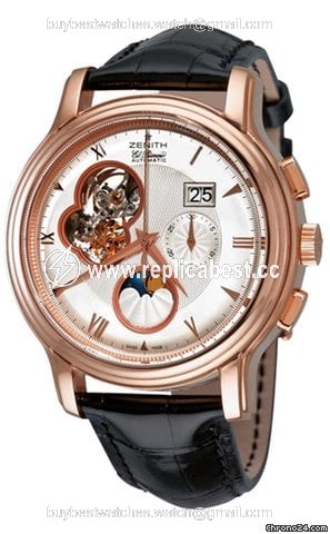 Zenith Mens watch Unisex Automatic Rose gold 18.1260.4047 02C-505