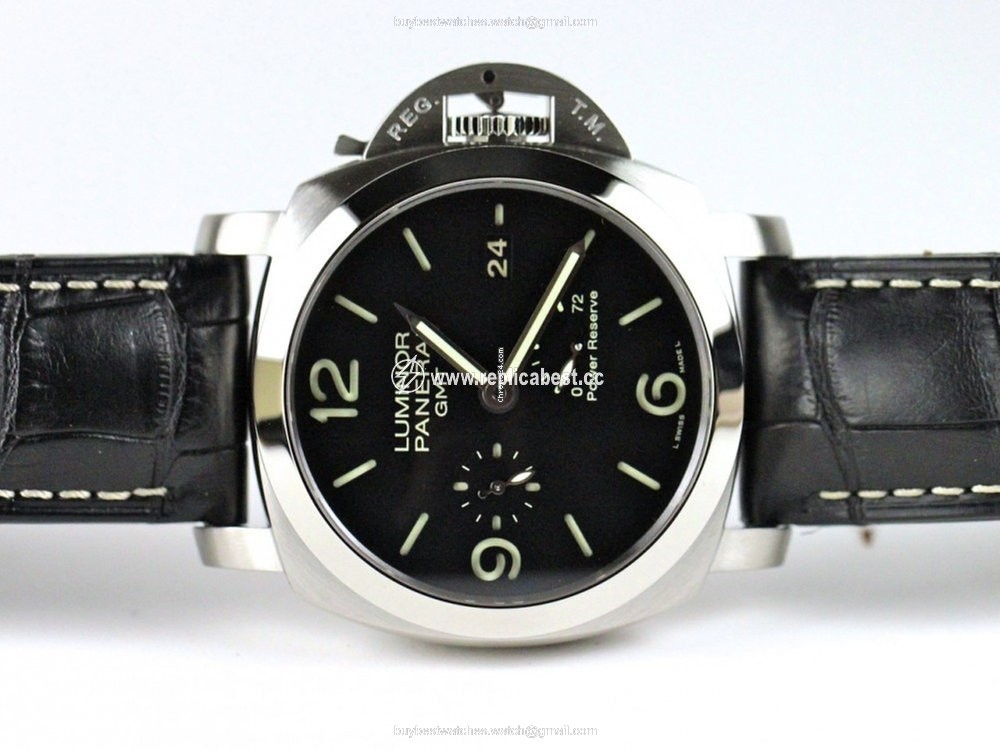 Panerai Luminor 1950 3 Days GMT Power Reserve Automatic Mens watch Unisex Automatic Steel PAM00321