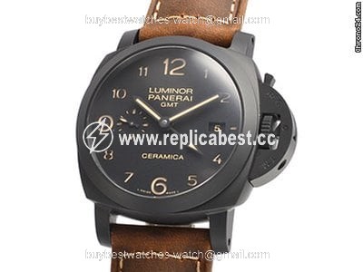 Panerai Luminor 1950 3 Days GMT Automatic Mens watch Unisex Automatic Ceramic PAM00441
