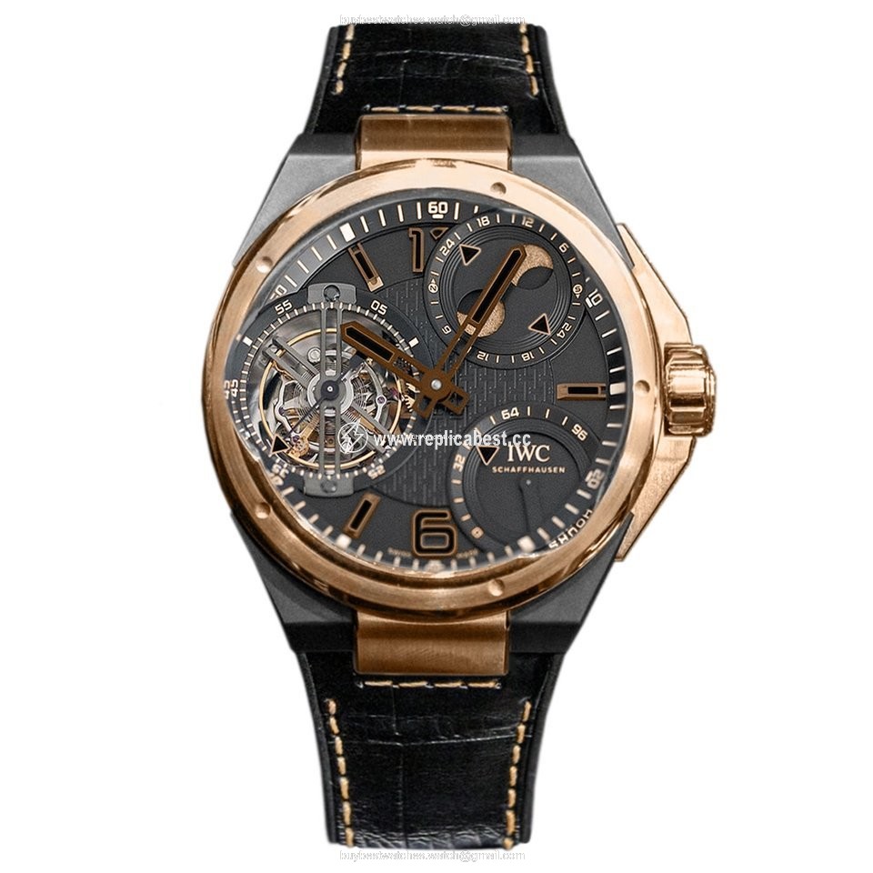 IWC Ingenieur Mens watch Unisex Manual winding Rose gold IW590002