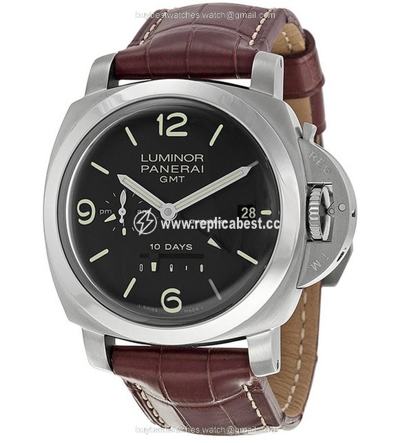 Panerai Luminor 1950 10 Days GMT Mens watch Unisex Automatic Steel PAM00270