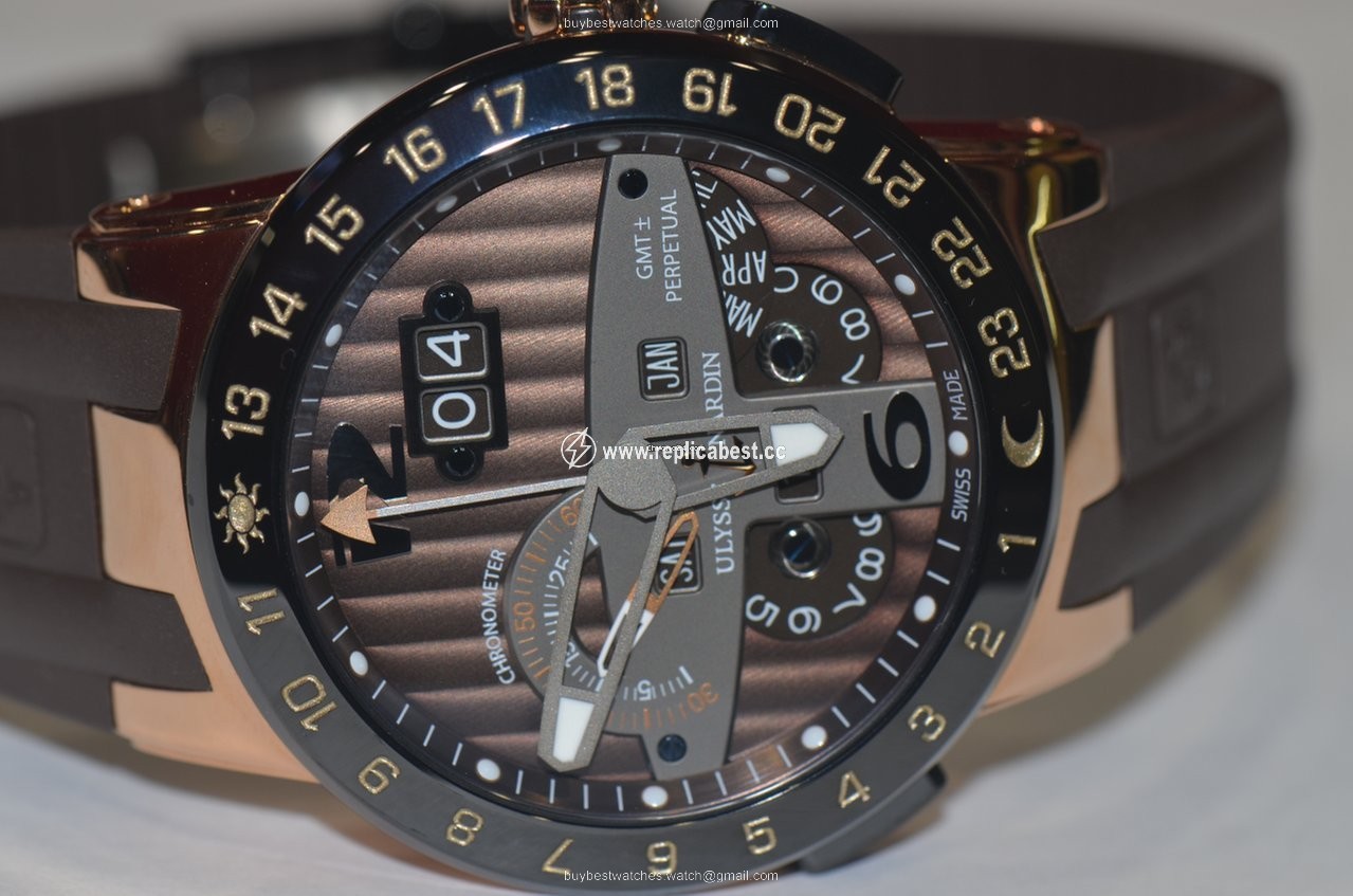 Ulysse Nardin El Toro Black Toro Mens watch Unisex Automatic Rose gold 322-00-3