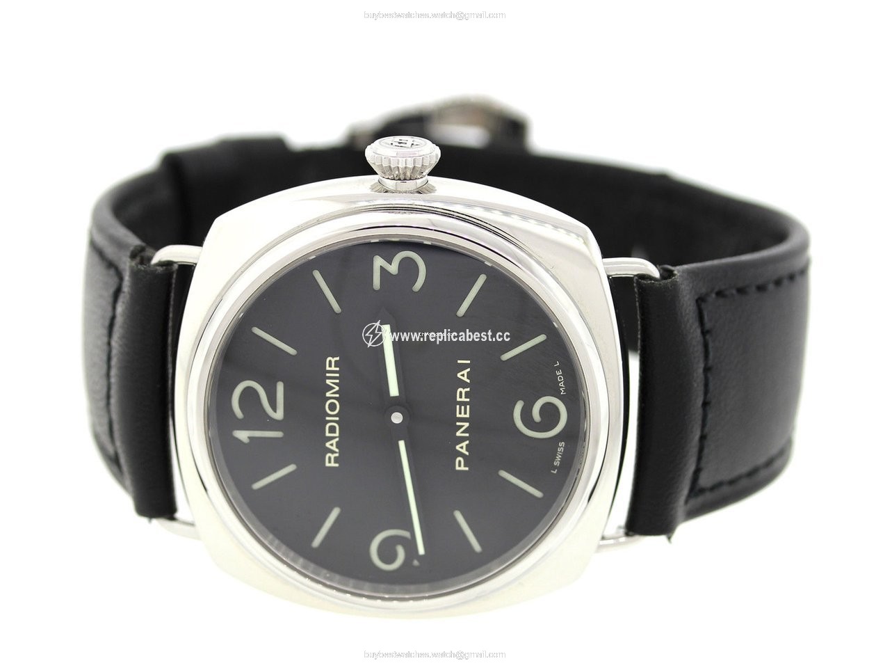 Panerai Radiomir Mens watch Unisex Manual winding Steel PAM00210