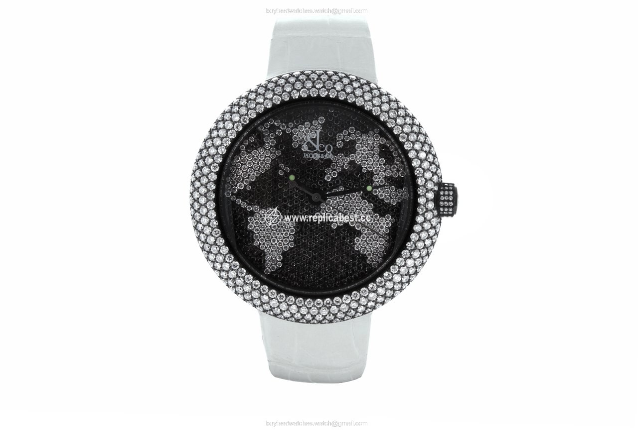 Jacob & Co. Womens watch Quartz Steel CR47BKB-F