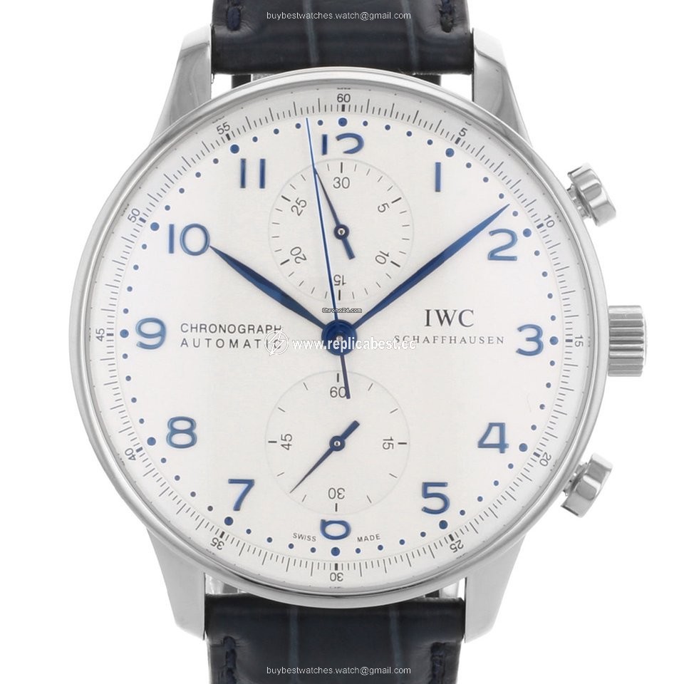 IWC Portuguese Chronograph Mens watch Unisex Automatic Steel IW371446