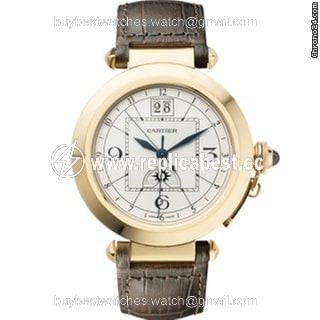 Cartier Pasha Mens watch Unisex Automatic Rose gold W3109151
