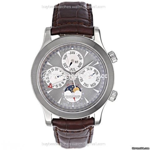 Jaeger-LeCoultre Master Memovox Mens watch Unisex Automatic White gold 146.3.95 1