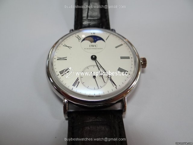 IWC Portofino Hand-Wound Manual winding Platinum 5448-05
