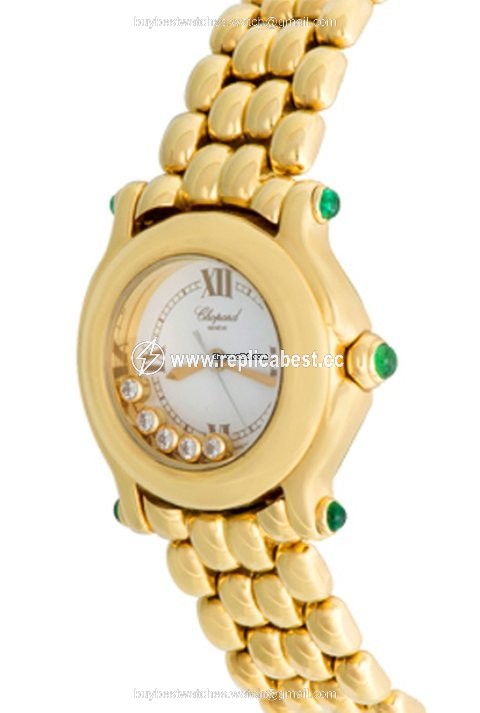 Chopard Happy Sport Womens watch Quartz Yellow gold 27-6150-22