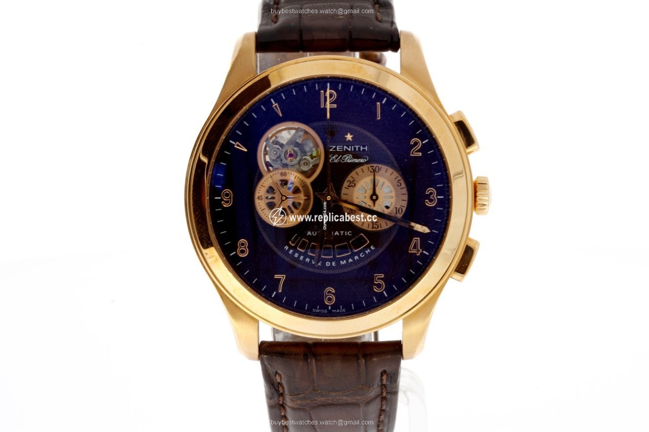 Zenith El Primero Automatic Rose gold 1805204021