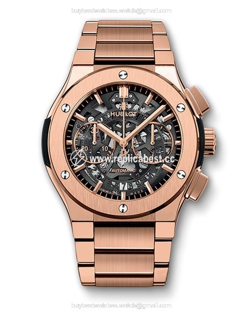 Hublot Classic Fusion Aerofusion Mens watch Unisex Automatic Rose gold 528.OX.0180.OX