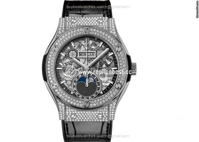 Hublot Classic Fusion Aerofusion Mens watch Unisex Automatic Titanium 547.NX.0170.LR.1704