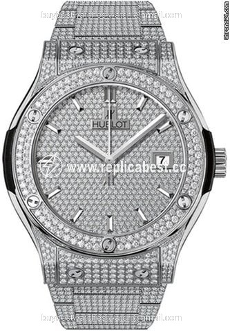 Hublot Classic Fusion 45, 42, 38, 33 mm Mens watch Unisex Automatic Titanium 542.NX.9010.NX.3704