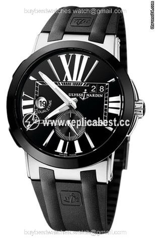 Ulysse Nardin Executive Dual Time Mens watch Unisex Automatic Steel 243-00-3-42