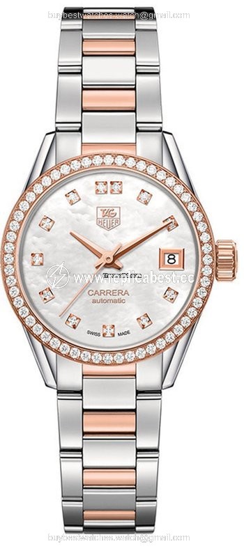 TAG Heuer Carrera Lady Womens watch Automatic Steel WAR2453.BD0772
