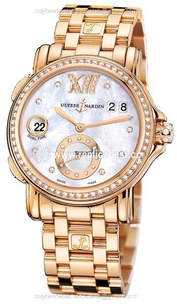 Ulysse Nardin Womens watch Automatic Rose gold 246-22B-8.391