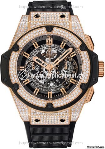 Hublot King Power Mens watch Unisex Automatic Rose gold 701.OX.0180.RX.1704