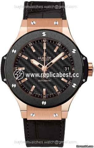 Hublot Big Bang 38 mm Mens watch Unisex Quartz Rose gold 365.PM.1780.LR