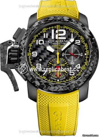 Graham Chronofighter Oversize Mens watch Unisex Automatic Carbon 2CCBK.B15A