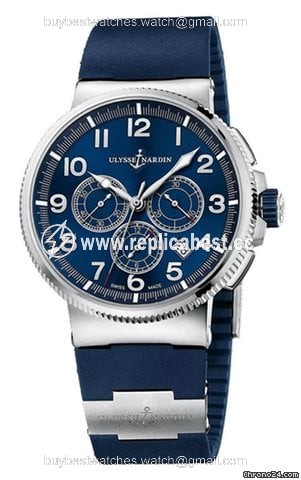Ulysse Nardin Marine Chronograph Mens watch Unisex Automatic Titanium 1503-150-3.63