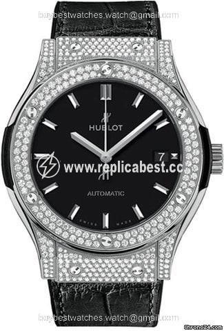 Hublot Classic Fusion 45, 42, 38, 33 mm Mens watch Unisex Automatic Titanium 542.NX.1171.LR.1704