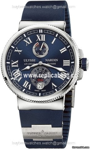 Ulysse Nardin Marine Chronometer Manufacture Mens watch Unisex Automatic Titanium 1183-126-3.43