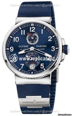 Ulysse Nardin Marine Chronometer Manufacture Mens watch Unisex Automatic Steel 1183-126-3.63