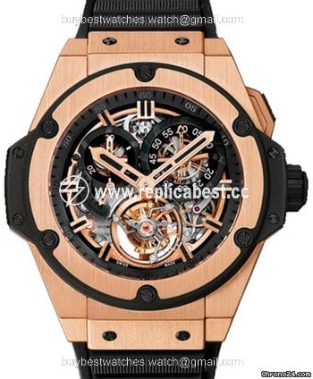 Hublot King Power Mens watch Unisex Manual winding Rose gold 708.PX.0180.RX