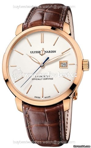 Ulysse Nardin San Marco Mens watch Unisex Automatic Rose gold 8156-111-2-91