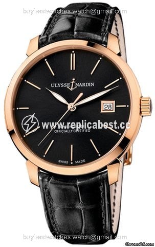 Ulysse Nardin San Marco Mens watch Unisex Automatic Rose gold 8156-111-2-92