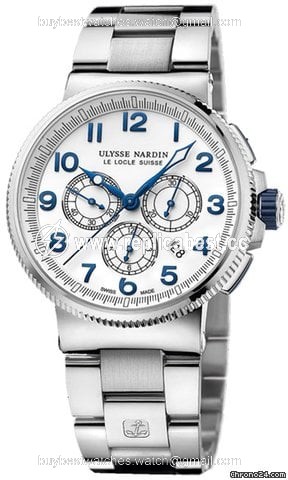 Ulysse Nardin Marine Chronograph Mens watch Unisex Automatic Titanium 1503-150-7M.60