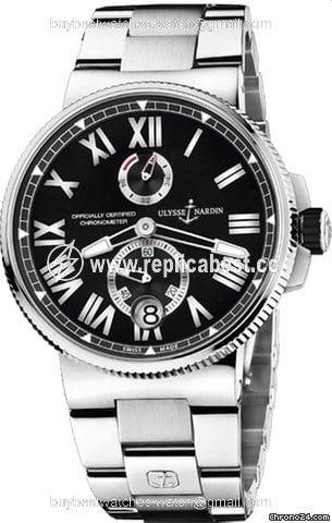 Ulysse Nardin Marine Chronometer Manufacture Mens watch Unisex Automatic Titanium 1183-122-7-42