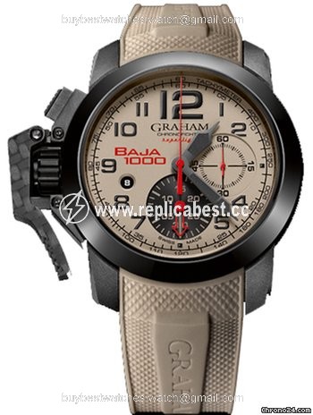 Graham Chronofighter Oversize Mens watch Unisex Automatic Carbon 2CCBK.E02A.K93N