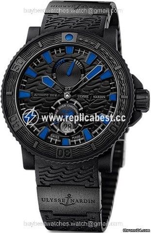 Ulysse Nardin Diver Black Sea Mens watch Unisex Automatic Steel 263-92-3C-923