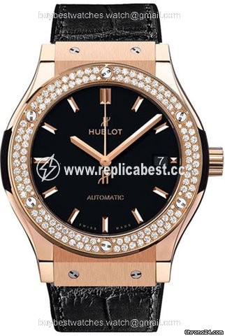 Hublot Classic Fusion 45, 42, 38, 33 mm Mens watch Unisex Automatic Rose gold 542.OX.1181.LR.1104