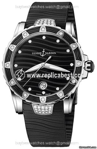 Ulysse Nardin Lady Diver Womens watch Automatic Steel 8153-180E-3C-12