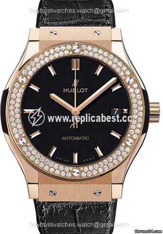 Hublot Classic Fusion 45, 42, 38, 33 mm Mens watch Unisex Automatic Rose gold 565.OX.1181.LR.1104